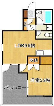 プリモレガーロ金鶏の間取り画像