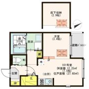 メルヴェーユ メゾンの間取り画像