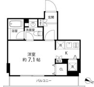 麻布十番レジデンスの間取り画像