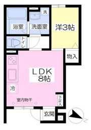 ファインコートⅡの間取り画像