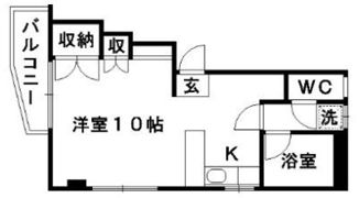ハイムセラ第6ビルの間取り画像
