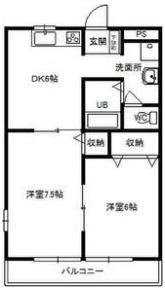 リブメゾン根岸IIの間取り画像