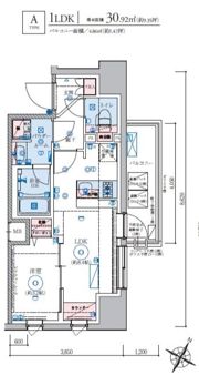 リヴシティ横濱関内参番館の間取り画像
