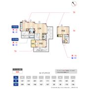 ASTILE用賀Ⅱの間取り画像