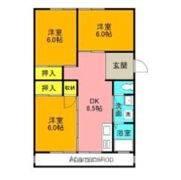 名田橋ハイツの間取り画像