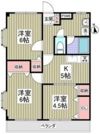 マンションホナミの間取り画像