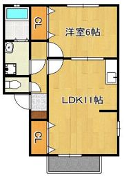 ベルエポック鞘ヶ谷の間取り画像