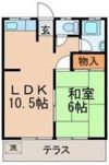 ハセガワ一社マンションの間取り画像