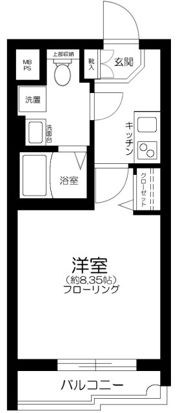 ヴォーガコルテ千歳船橋の間取り画像