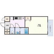 ゼオン大阪EASTの間取り画像