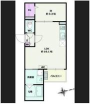 Jack takiharuⅡの間取り画像