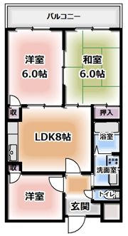 メゾン・ローゼの間取り画像
