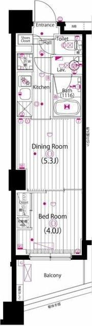 ガーラ・グランディ横濱関内の間取り画像