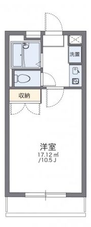 レオパレスパストラルの間取り画像