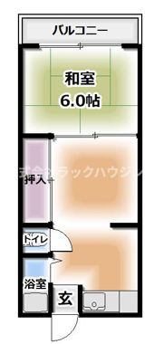 信越ハイツの間取り画像