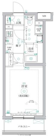 RELUXIA赤羽志茂の間取り画像