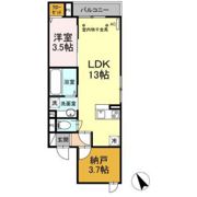 CASAニックスⅣの間取り画像