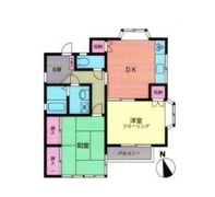 コーポ細谷の間取り画像