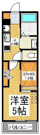 ヴィラージュの間取り画像