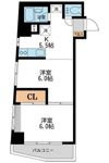 阪上ロイヤルハイツ第二の間取り画像