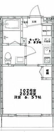 グリーンコートの間取り画像