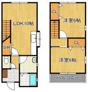 コーポ今井の間取り画像