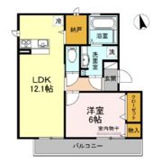 シェーン ネーベル A棟の間取り画像