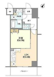 フェリズ横浜関内の間取り画像