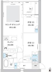ガーデニエール砧 WESTの間取り画像