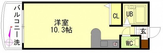 miraizu宇品の間取り画像