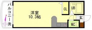 miraizu宇品の間取り画像