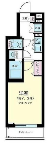 ドルチェ目黒ウエストの間取り画像