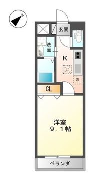 メランジェ タブレットの間取り画像