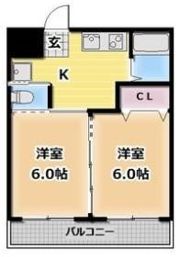 メゾンぴゅあの間取り画像