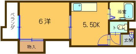 ジャルダンヒヤマの間取り画像