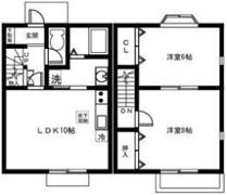 MAISON INVITATION Bの間取り画像