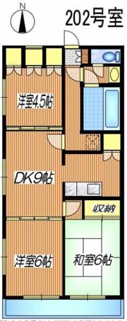 リーゼンハウスの間取り画像