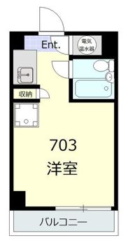 ヴェラハイツ日本橋の間取り画像