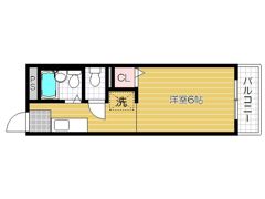 ヴィラージュみのお Aの間取り画像