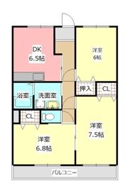 サニーコート松橋の間取り画像