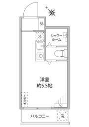 ステューディオ松原の間取り画像