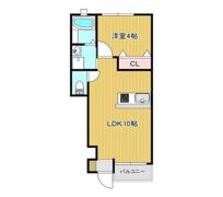 ラック南方の間取り画像