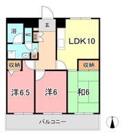 清幸マンション野田の間取り画像