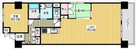 シャンボール第3新大阪の間取り画像