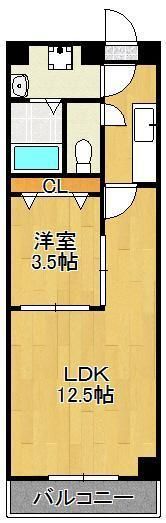堺町センタービルの間取り画像