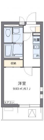 クレイノ南品川ハイツⅢの間取り画像