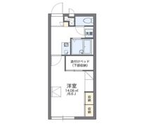 レオパレス神ヶ辻中の間取り画像