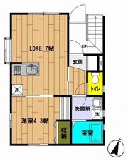 レアル金沢八景Ⅱの間取り画像