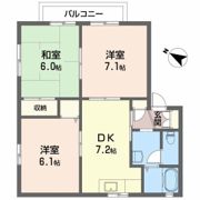 アクセスS．K B棟の間取り画像