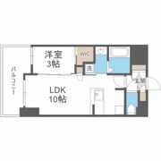 セレニテ桜川駅前プリエの間取り画像